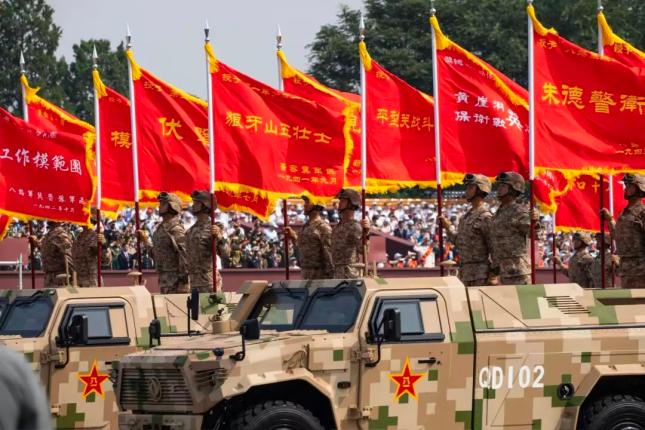 阅兵式上有“错字”? 真相来了阅兵式上有错字？真相来了